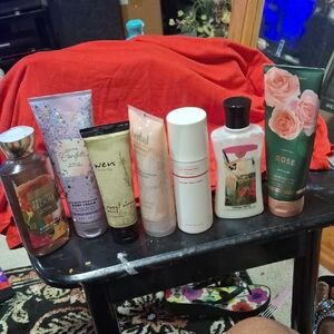 Bundle Of Body Cream, Body Wash, Coach Signature Fabric Cleaner, Some New/used